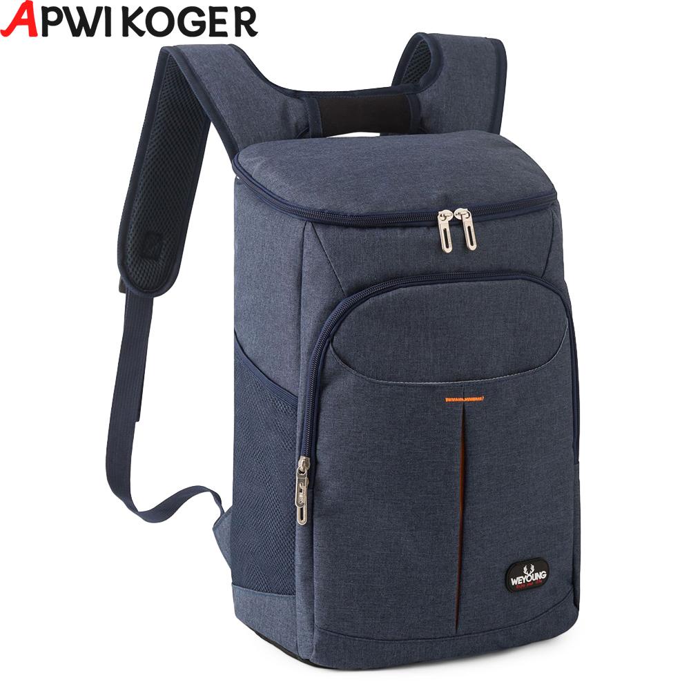 20L Cooler Bag Thermal Backpack Insulated Bag Fridge Travel Beach ...