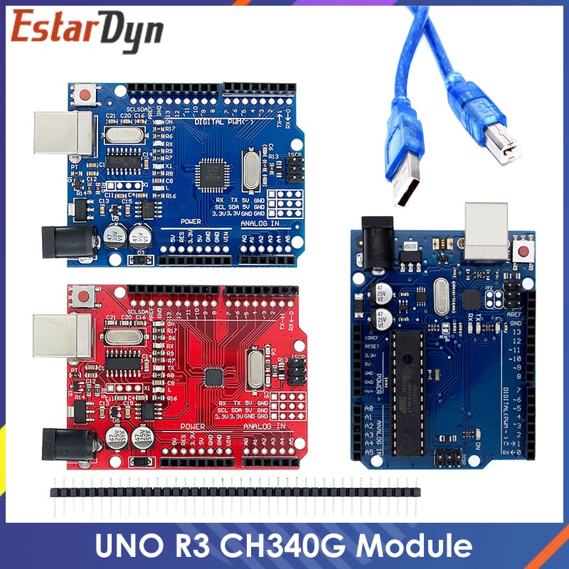 UNO R3 Development Board ATmega328P CH340 CH340G For Arduino UNO R3 ...