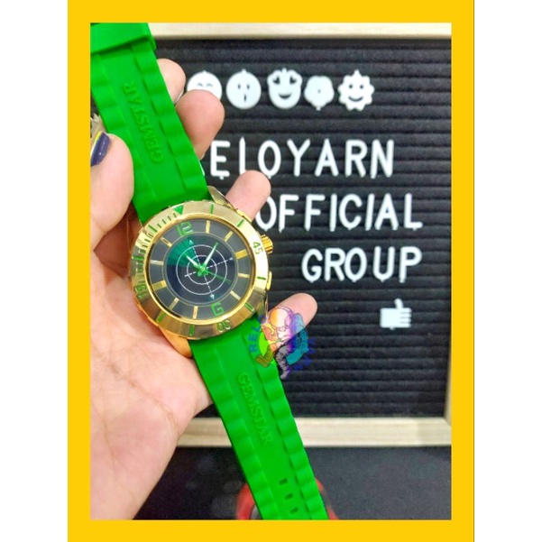 RELOYARNPH GEMSTAR RUBBER WATCHES FOR MEN