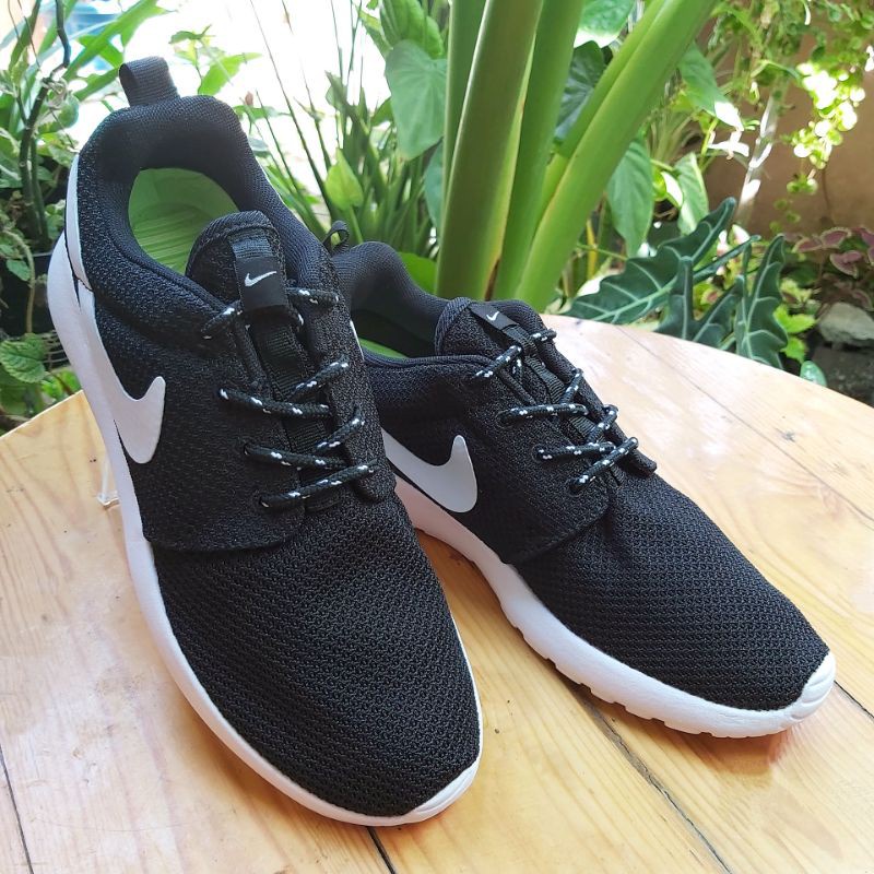 Nike roshe run full cheap black original