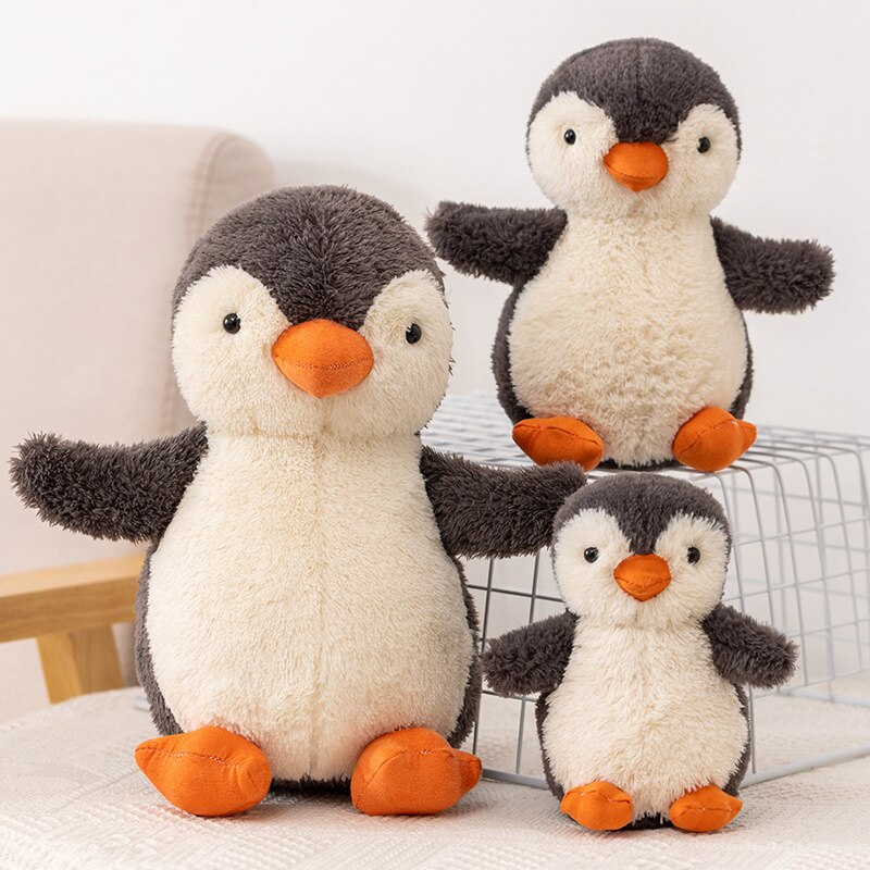 Cute Baby Penguin Plush Toy Soft Plushies Stuffed Animal Antarctic ...