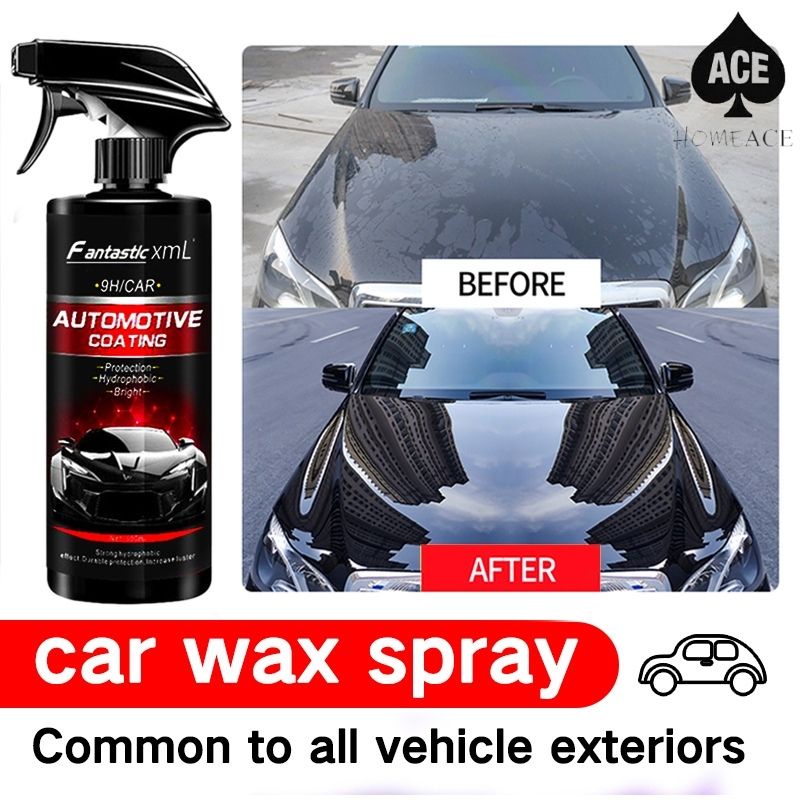 HomeAce Car Wax Spray Coating Agent Quick Coat Ceramic Coating Car Wax ...