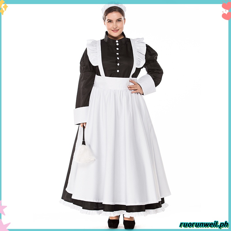 DANBY Maid Costume Maid Outfit Woman Waitress Lolita Style Cafe Costume ...