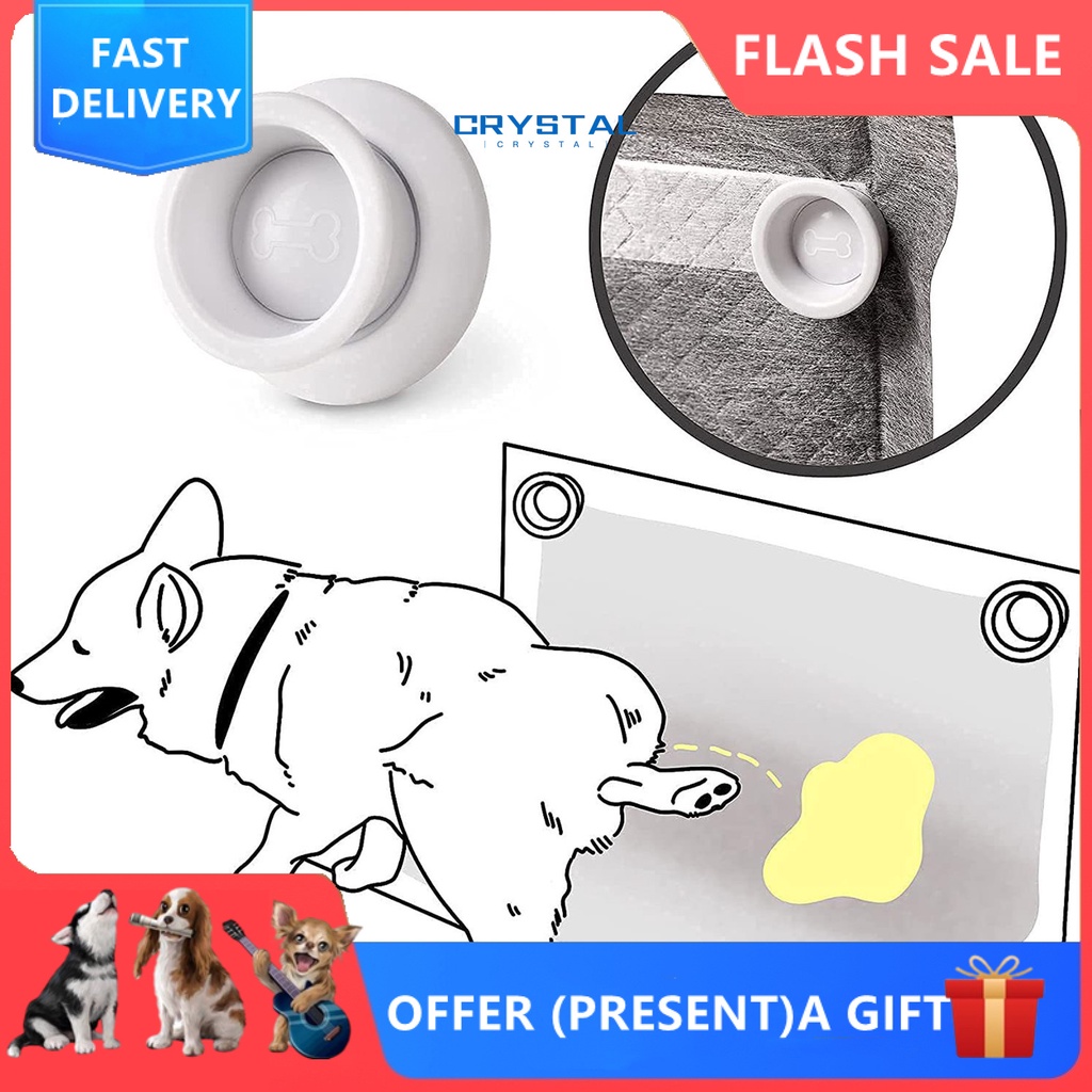 Pee Pad Holder with Adhesive Pet Pee Pad Holder Easy Pet