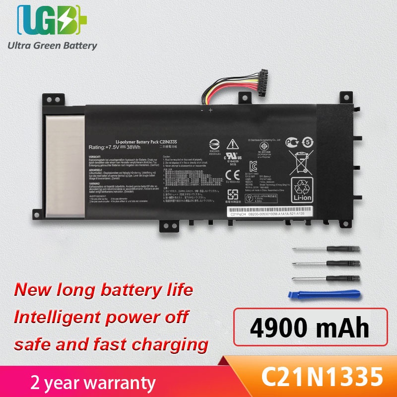 Adaptador Nuevo Compatible para portátiles Ultrabook ASUS VivoBook y Zenbook Series 19 V 2,37 A con tamaño de Punta 4.0 mm x 1,35 mm del listado