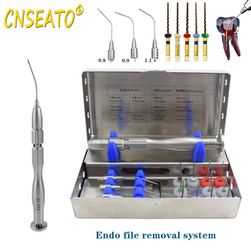 Dental Root Canal Files Extractor Endo Broken File Remover System Kit Endodontics Instruments