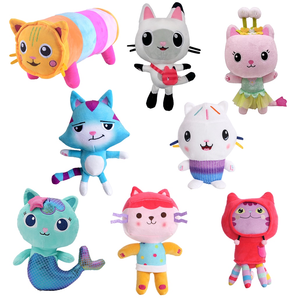 playthingHot Kawaii Gabby Dollhouse Plush Toy Mercat Cartoon Stuffed ...