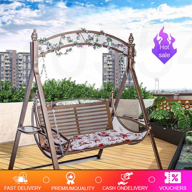 S916 Garden swing outdoor metal swing chair outdoor heavy duty rocking