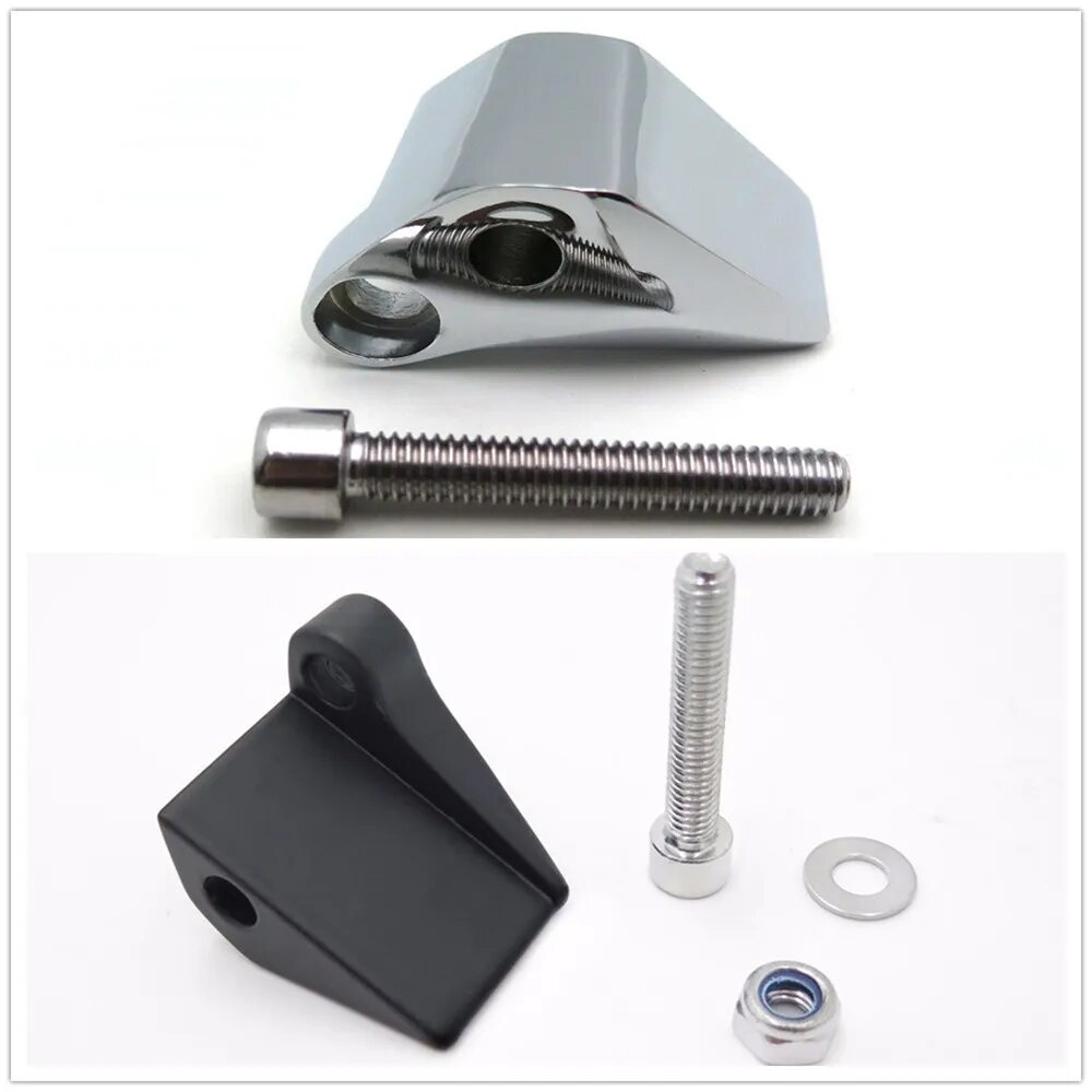 Mirror Mount Relocation Adapter For Harley davidson Dyna Softai