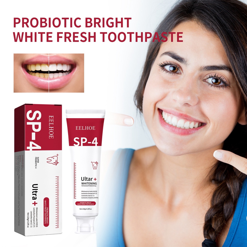 120g Probiotic Caries Toothpaste SP4 Whitening Tooth Decay Repair Paste Teeth Cleaner Plaque