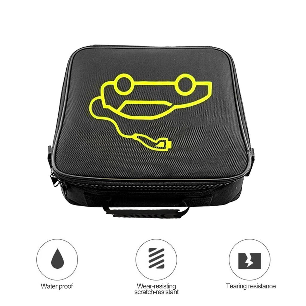 Teschev EV Charger Bag Case EV Charging Cable Storeage Bag Waterproof