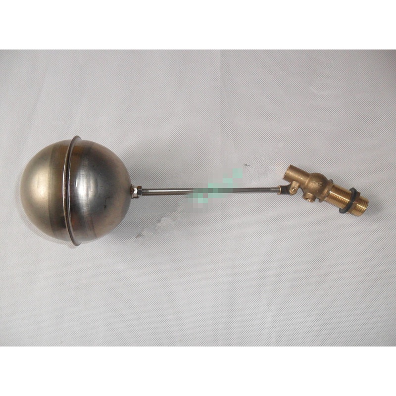 1) 4" Ball DN15 1/2"BSP Male Stainless Steel Brass Water Boiler Machine