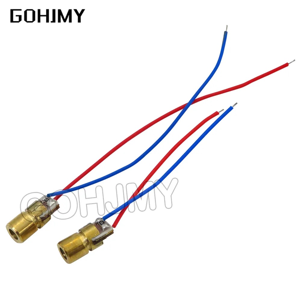 3V 5V Mini Adjustable Laser Pointer Diode RED Dot Laser Diod Circuit