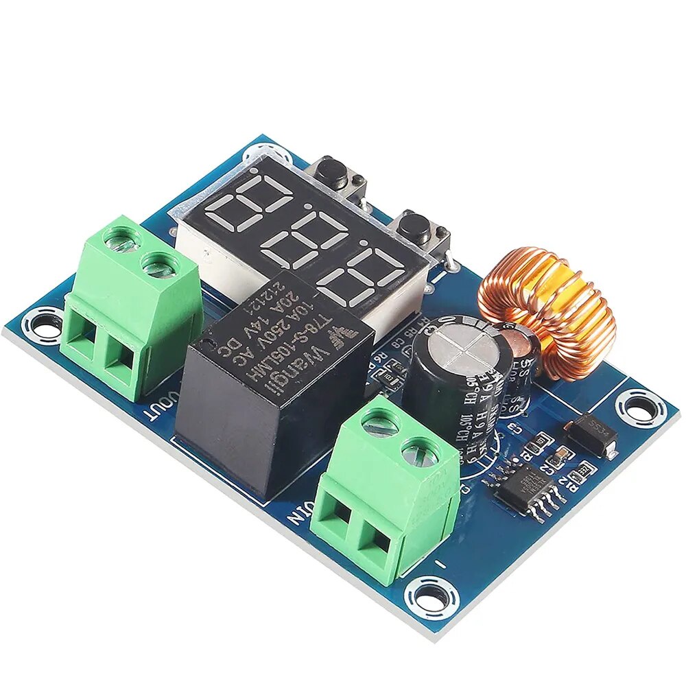 XHM609 Low Voltage Disconnect Switch Cut Off 12V 24V 36V Digital LED