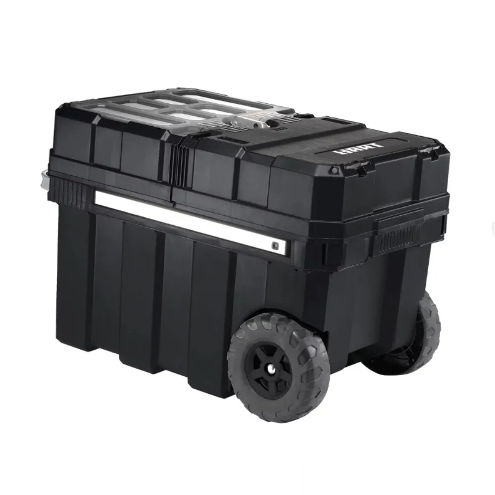 HART 24in Rolling Tool Box Portable Black Resin Toolbox | Shopee ...