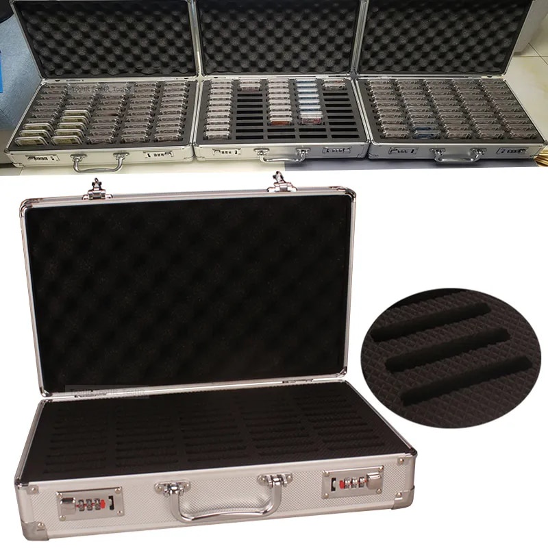 50 Card Slot For Identification Box Collection Box Grading Coin Box ...