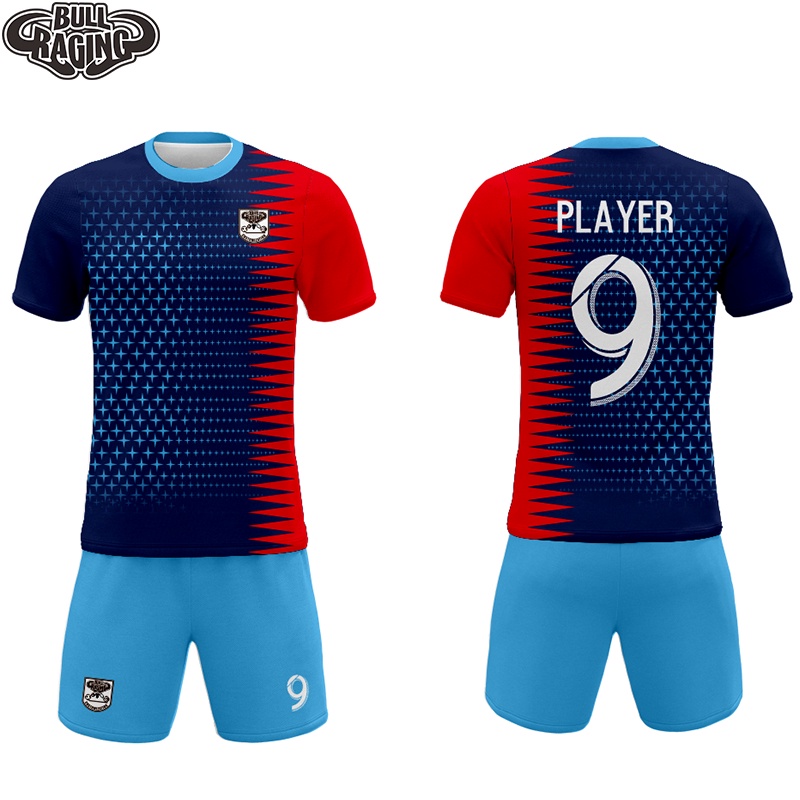 navy blue soccer apparel home and away club soccer jersey uniform kits