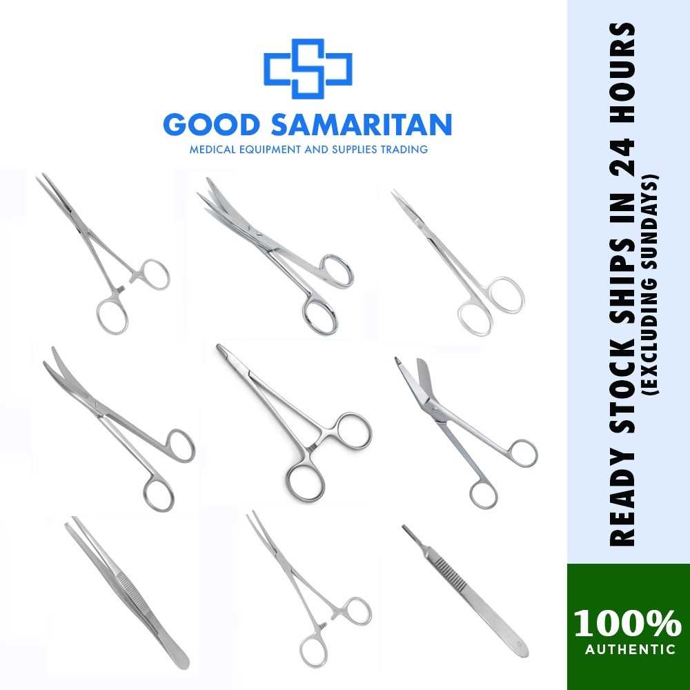 SECHERON Surgical Scissors /Iris/Bandage/Mayo/Scalpel/Tissue/Kelly ...