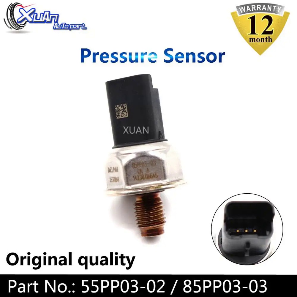 XUAN Fuel Rail Pressure Regulator Sensor Valve 55PP0302 For Ford Focus