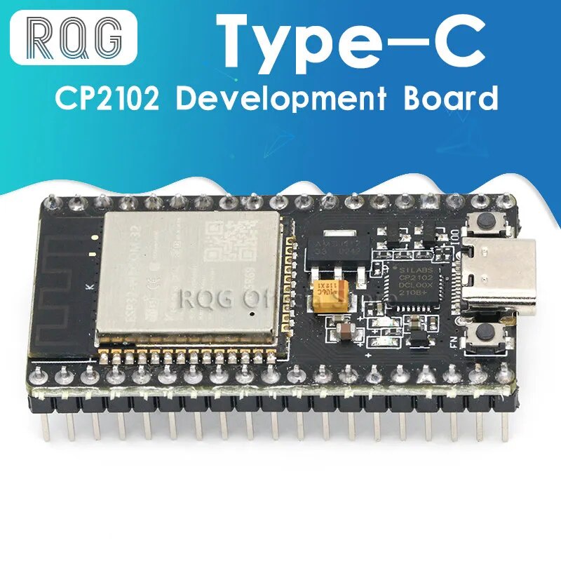 38Pins Type-C ESP32S ESP32 ESP-WROOM-32 CP2102 Development Board 2.4GHz ...