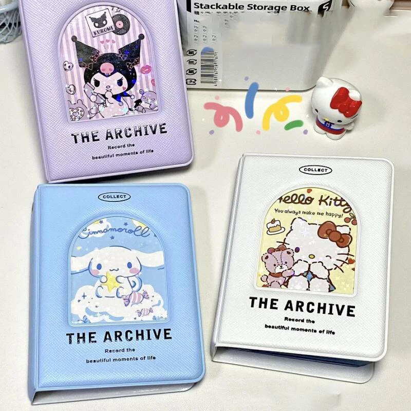 Kawaii Hello Kittys Kuromi Cinnamoroll Photo Album 3Inch Photocard ...