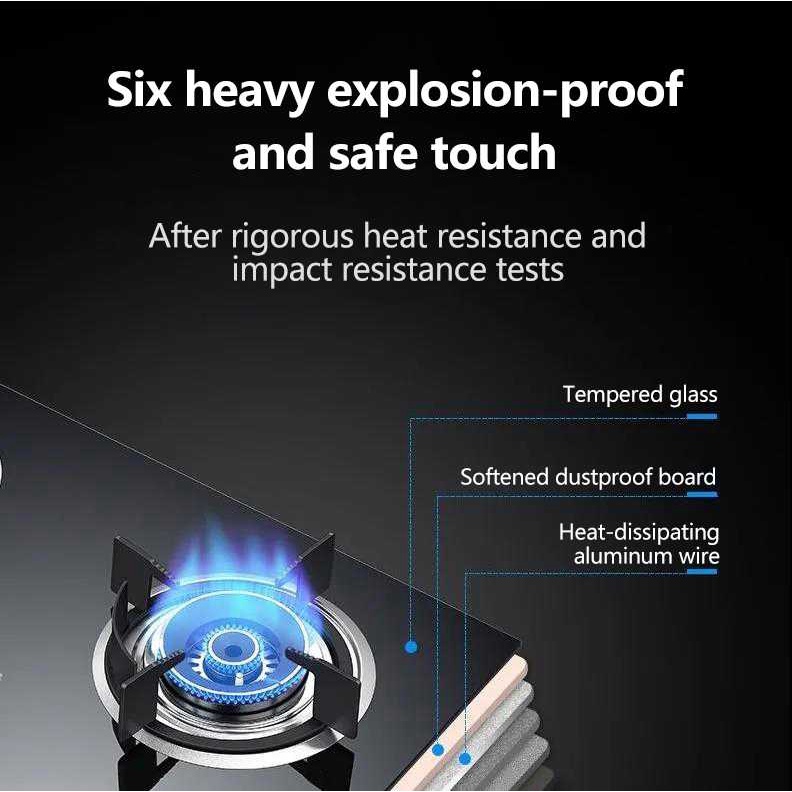 FOTILE Gas Stove Stainless steel material gas stove Gas stove burner Built in burner gas stove