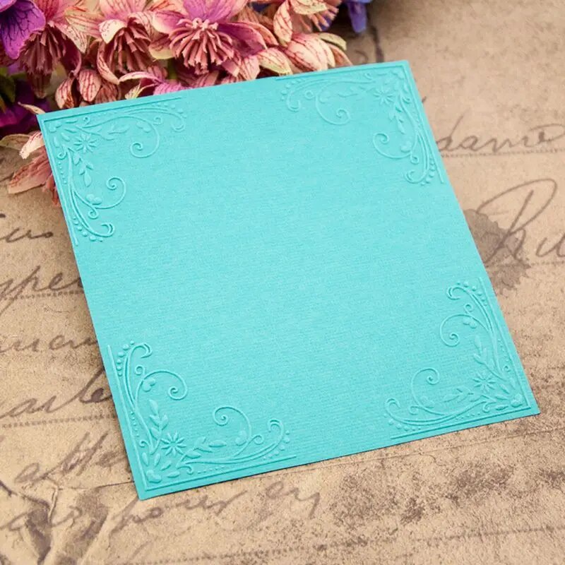 Template Goffratura Dente Di Leone - Stencil Plastica 10.5x14.8cm Per Scrapbooking - Foto 12