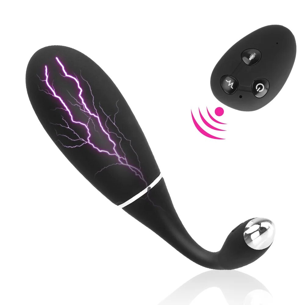 Ikoky Voice Control Clitoris Stimulator Electric Shock Vibrator Wireless Remote Vibrator Panties