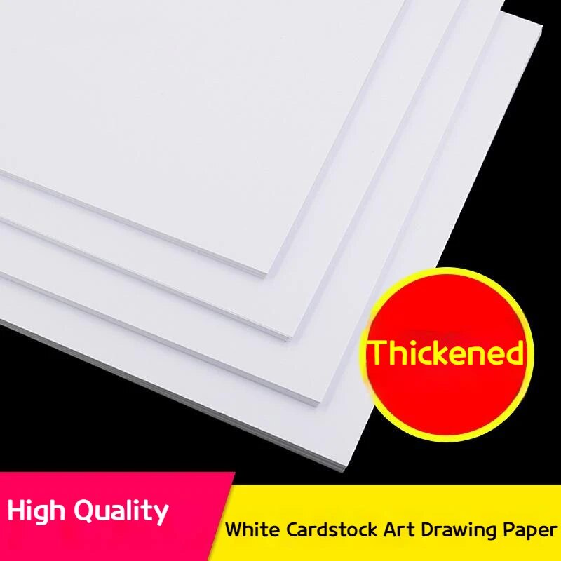 ☝A4 White Cardstock Marker Art Drawing Paper Sketching Paper 4k8k