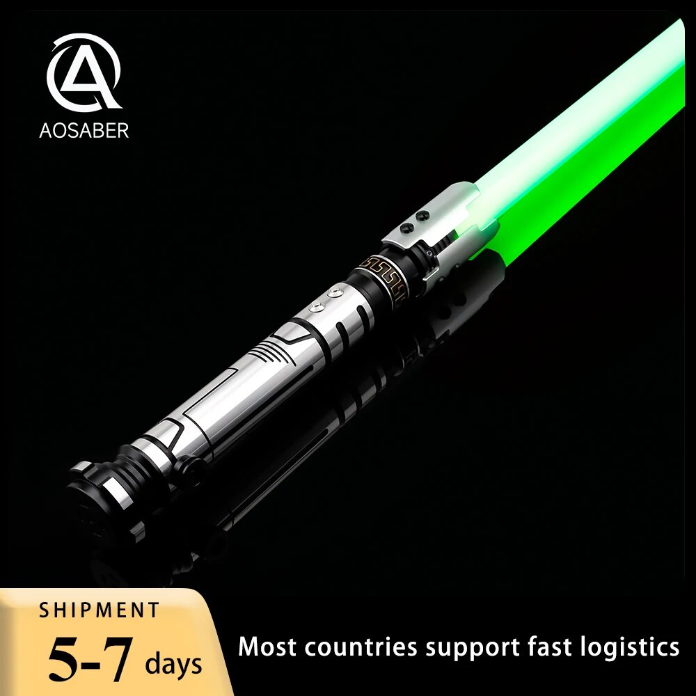 Aosaber Judger Lightsaber Heavy Metal Hilt Effect Color Changing Force