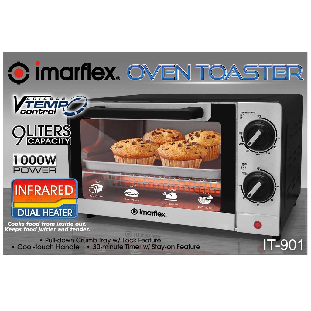 Imarflex IT901 Oven Toaster Shopee Philippines