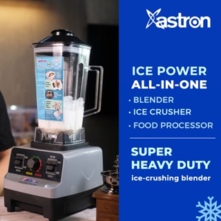 Astron Ice Master Blender and Ice Crusher with 1.5L Glass Jug