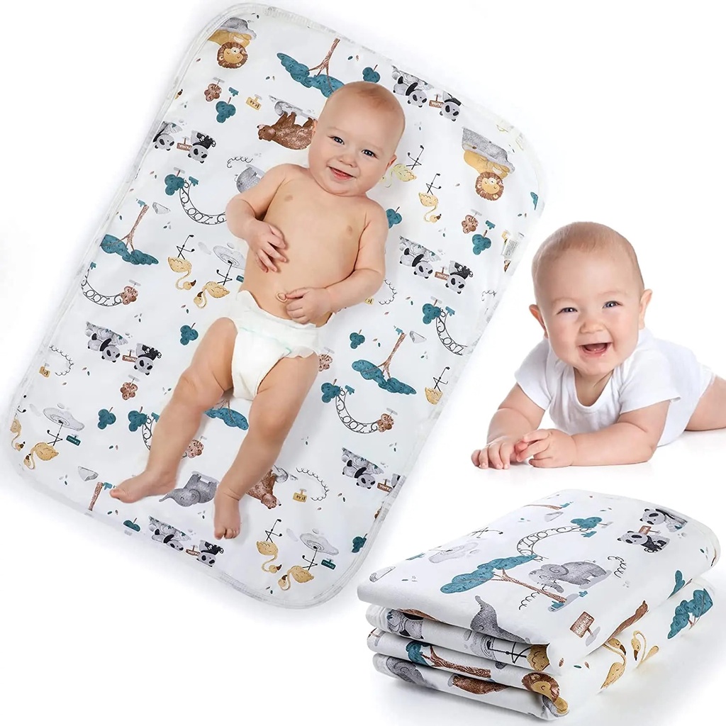 50cmx70cm Baby Changing Pad Waterproof Portable Multifunction Mat for