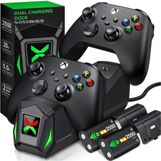 Batterie 1400mAh Akkus pour Xbox Series X, S, Xbox One X, S, Xbox