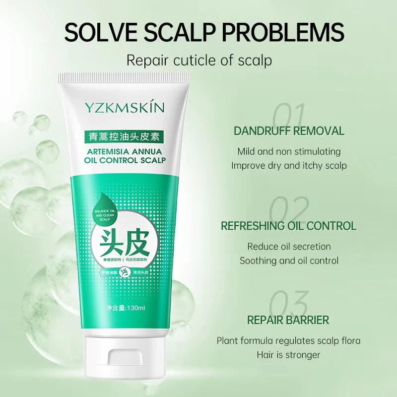 120ml Scalp Cleansing Shampoo Dandruff Seborrheic Follicles