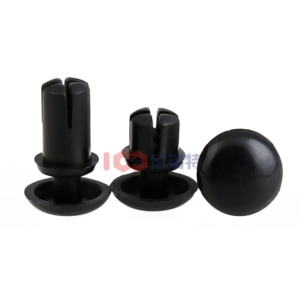 ️Nylon Rivet Black White Plastic Rivet Rshaped PC Plate Rivet Plastic
