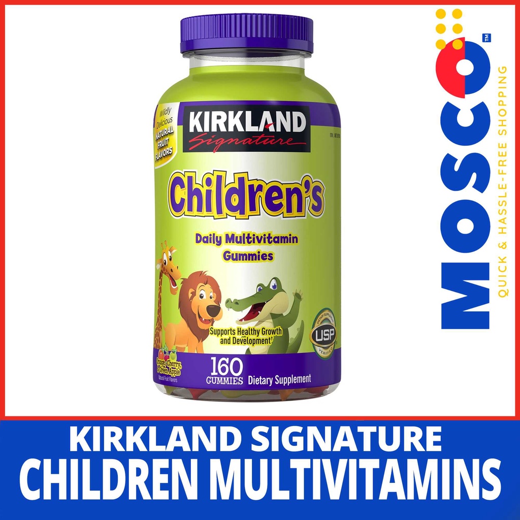Kirkland Signature Children's Complete Multivitamin (160 gummies) Shopee Philippines
