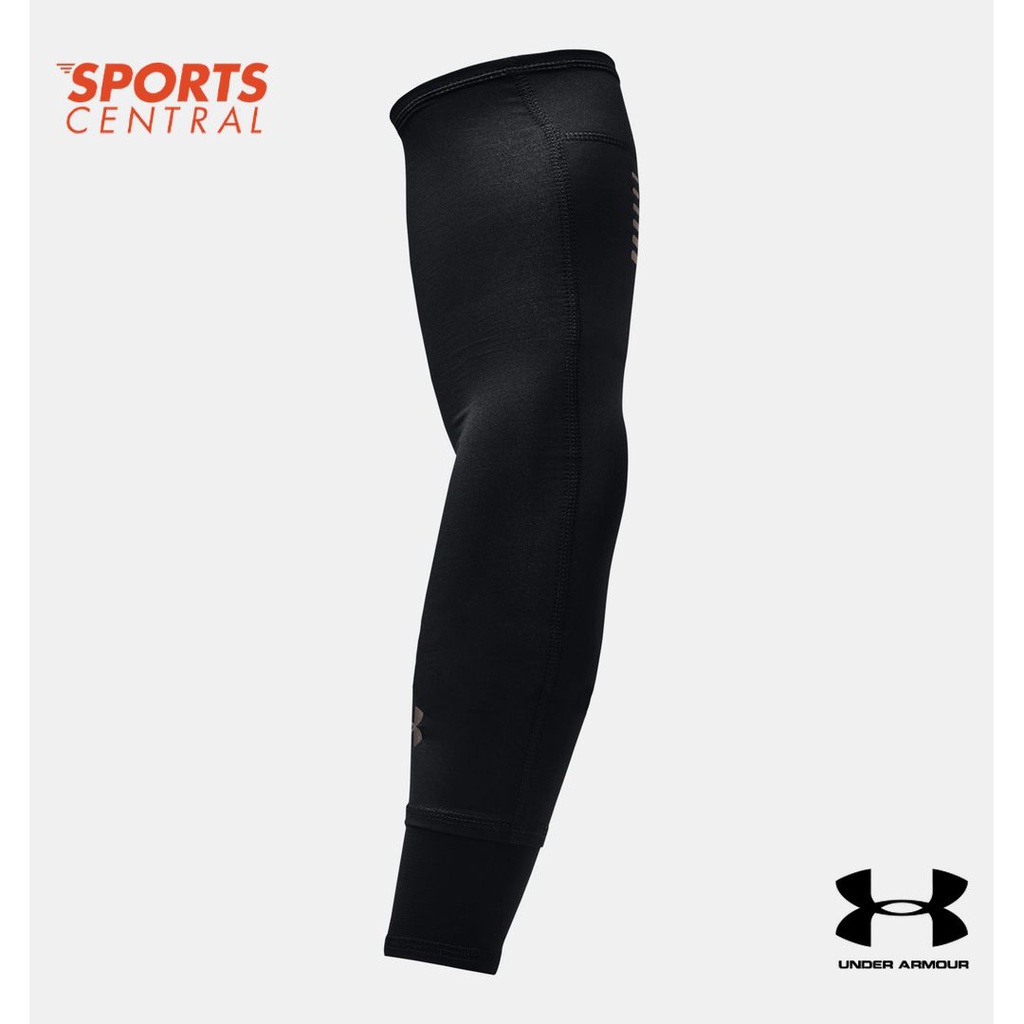 Under Armour Unisex Sleeves Accessories (Black/Reflective) Shopee Philippines
