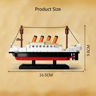 Titanic Micro Mini Building Blocks Set, 1860Pcs Titanic Toy Ship Model  Building Bricks, 3D Puzzle Sets DIY Educational Toys - AliExpress