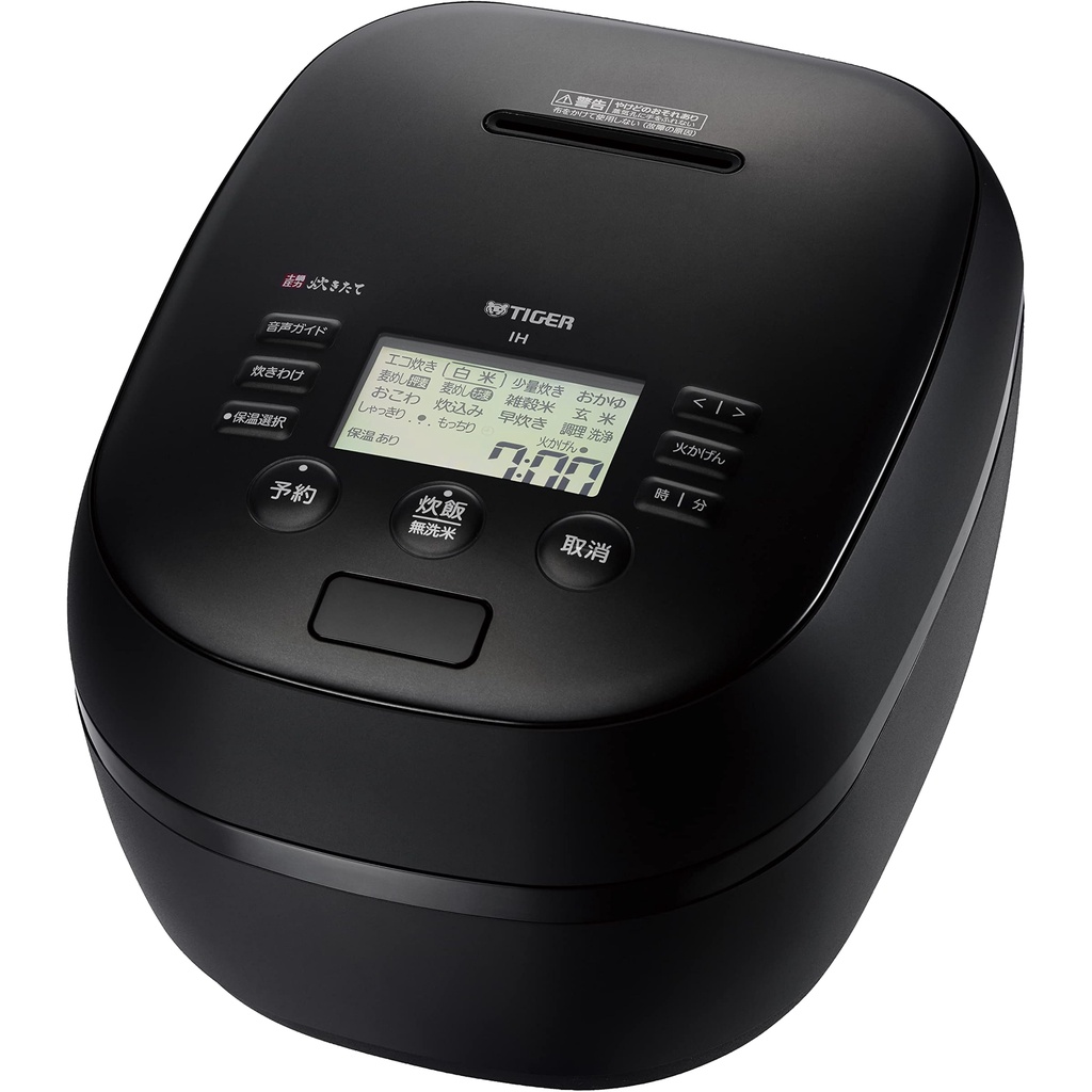 [Japan Rice Cookers] Tiger Thermos (TIGER) Rice Cooker 5.5 Cups Pressure IH Foam Fire Cooking