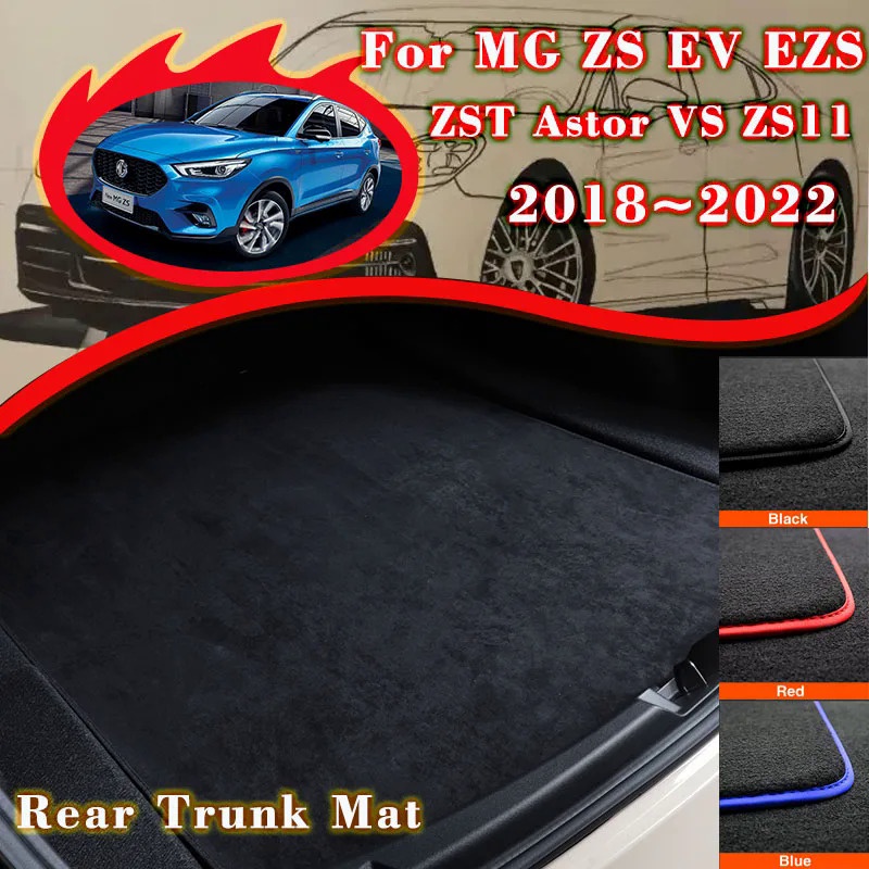 Car Rear Trunk Mat For Mg Zs Ev Ezs Zst Astor Vs Zs Boot Cargo Liner Tray Trunk