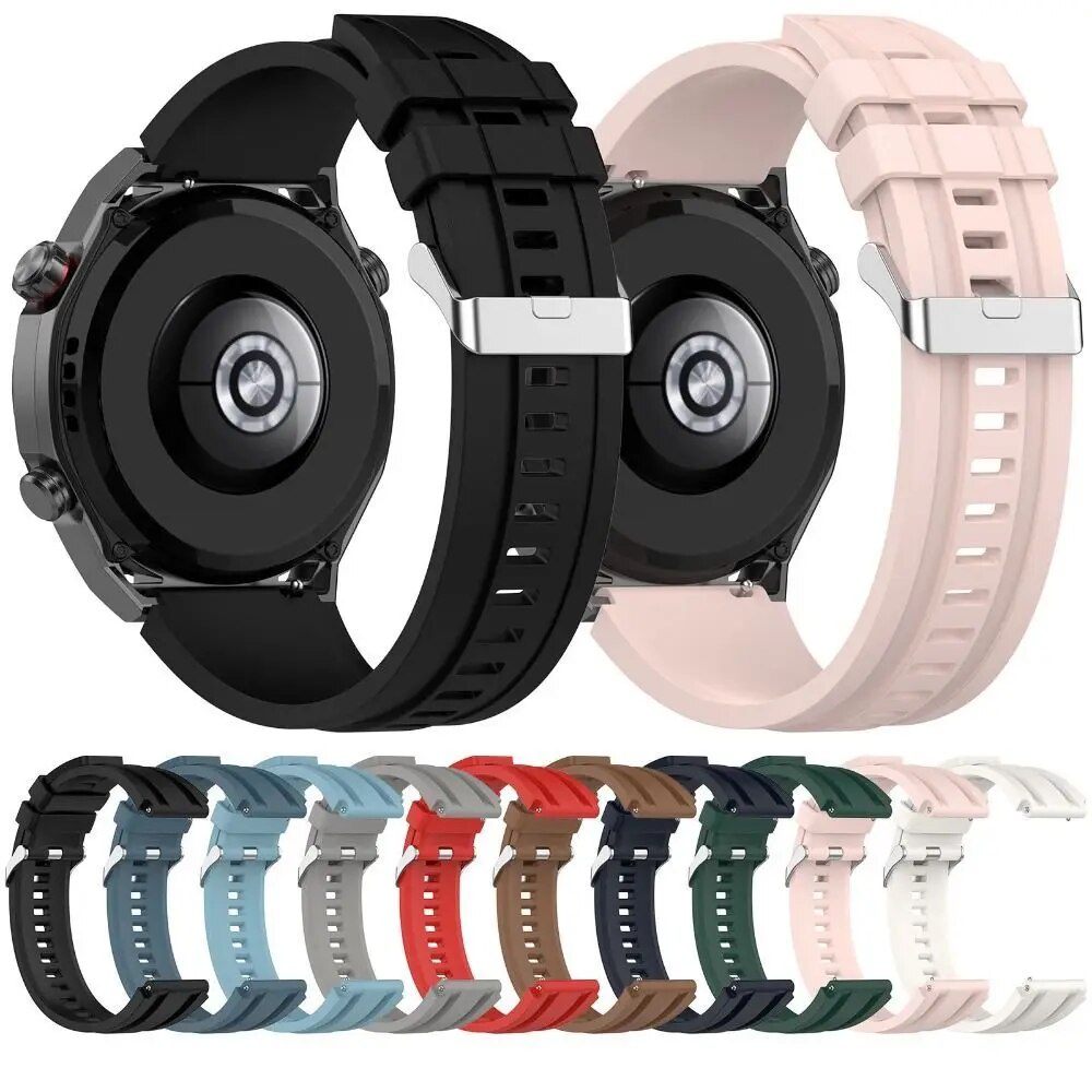 ♞22mm Silicone Sports Strap for Huawei Watch Ultimate Smart Replacement ...