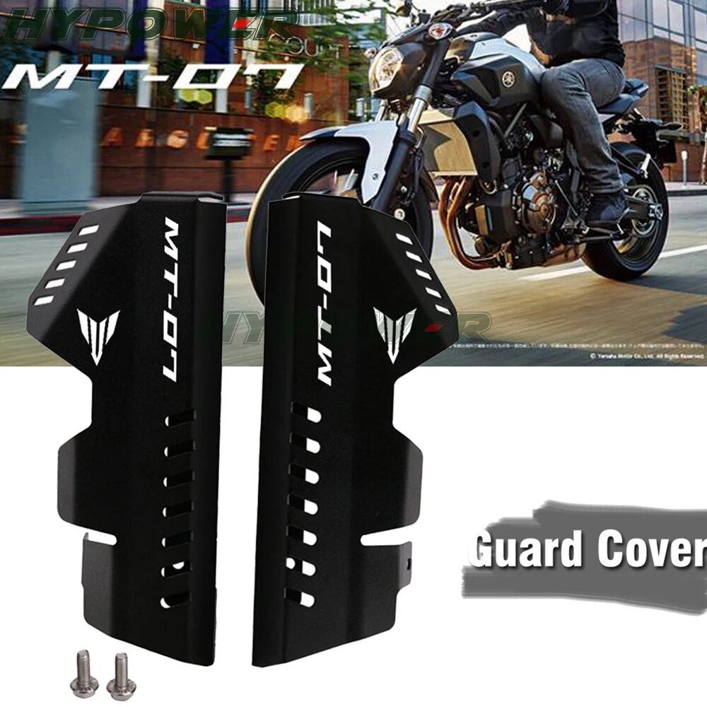 For Yamaha MT-07 MT07 FZ 07 2017 2016 Radiator Grille Side Cover Guard ...