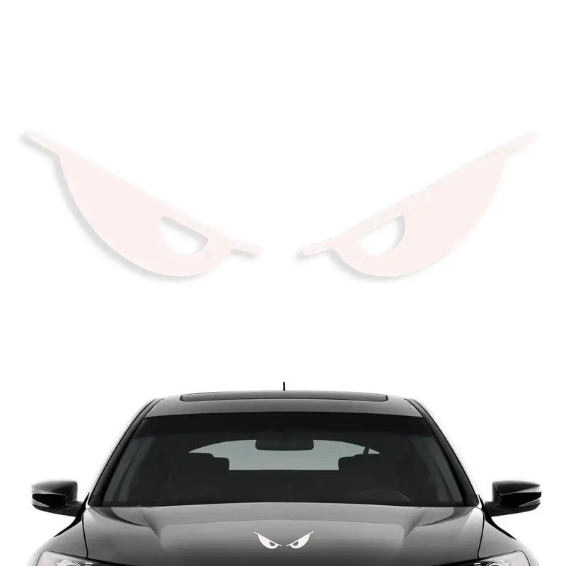 ♡Motorcycle Helmets Stickers And Decals Eyes Reflective Stickers Eye