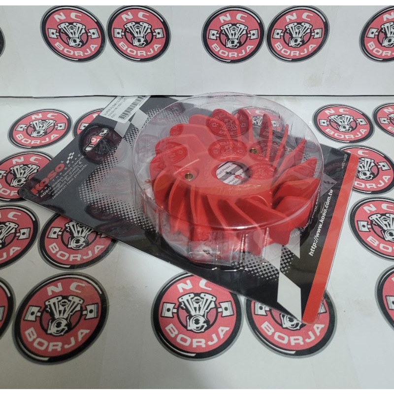 SUPER FLOW COOLING FAN KOSO RED FOR MIO i125 | Shopee Philippines