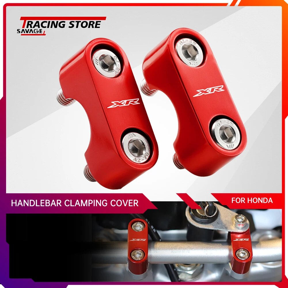 ♣Handlebar Clamping Cover For HONDA XR230 XR250 XR400 Motard XR 250L