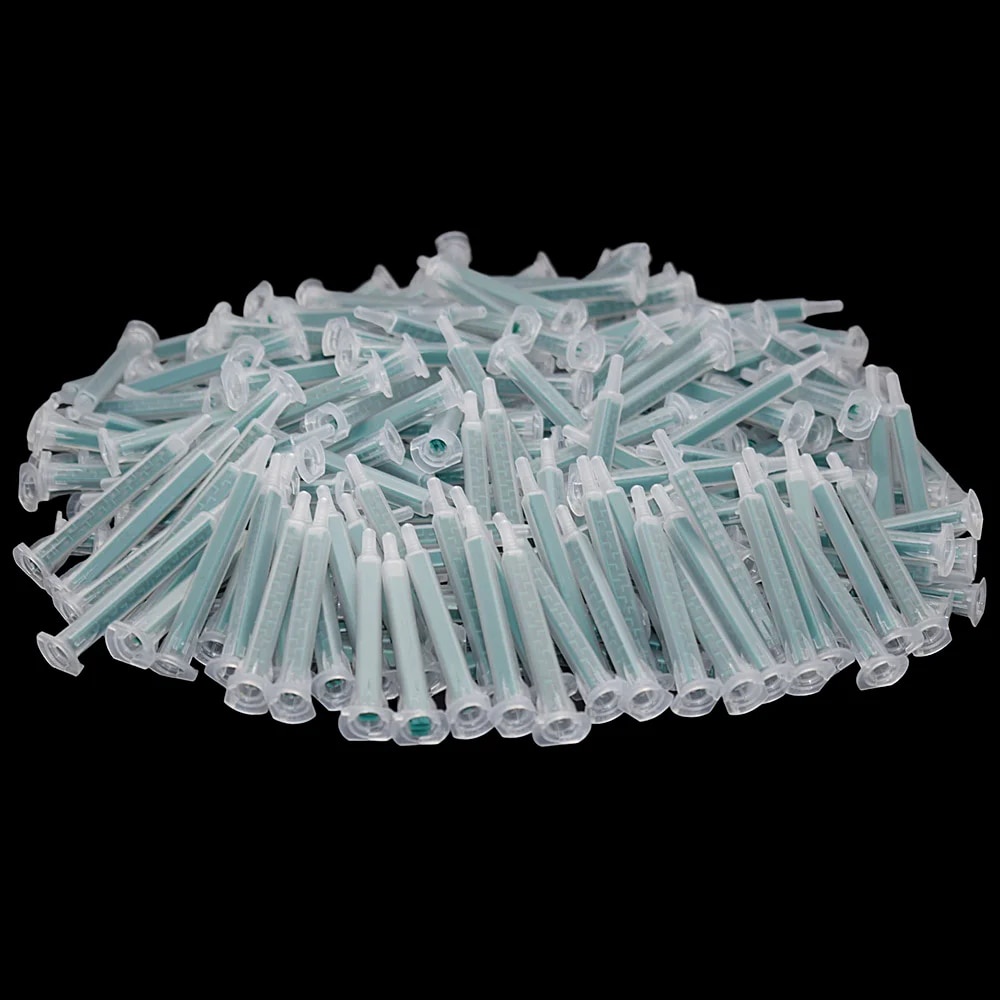 ☚250pcs Static Mixer AB Glue Mixing Nozzles Dispensing Tube Epoxy