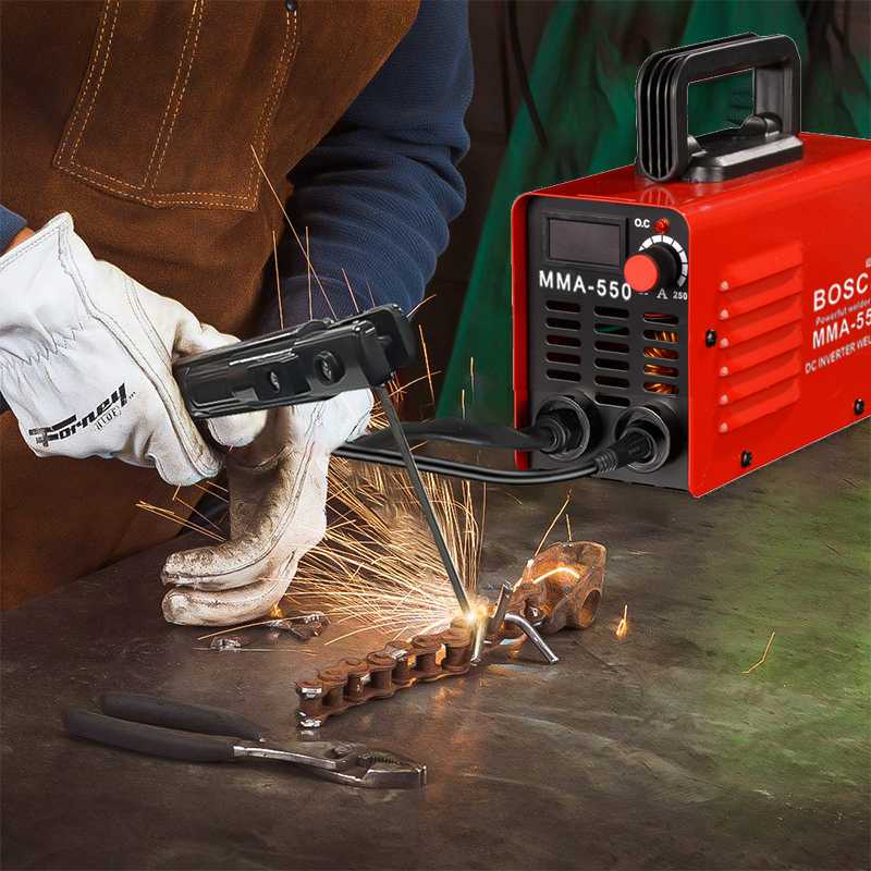 BOSCH Welding Machine Portable MMA550 Professional Inverter Welding