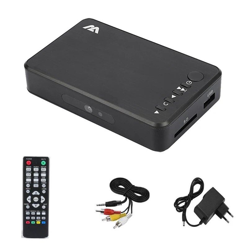 90x HDD Multimedia Player Autoplay Mini Full HD 1080P USB External ...