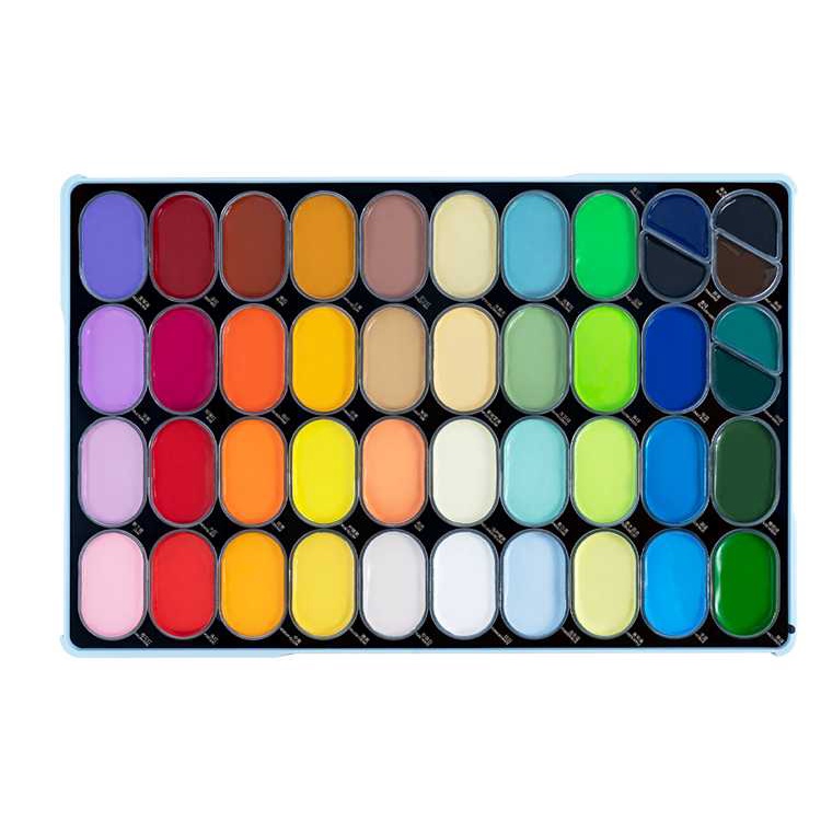 MIYA HIMI Gouache Paint series H Set 43 Colors (37*80ml/Pc and 6*40ml